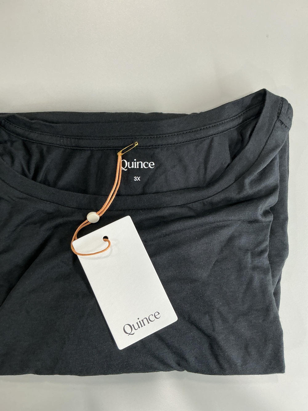 Cotton Modal Crew Neck Tee - Picture 3 of 3